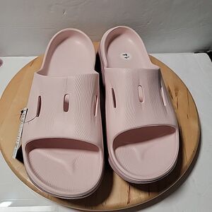 Hoka Ora Recovery Rubber Slide 3 Mist Pink Trellis MGTR MEN Size 14